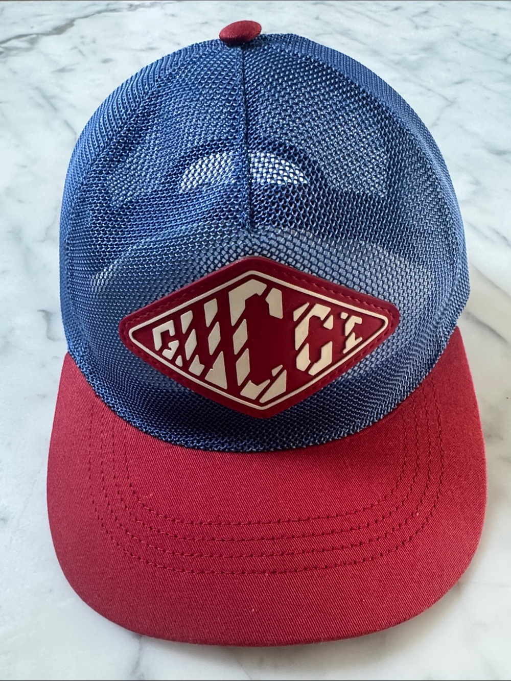 Gucci Mesh 5-Panel Trucker Hat
